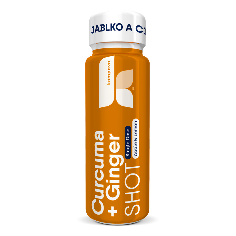 Kompava Curcuma SHOT 60 ml/1, citrón