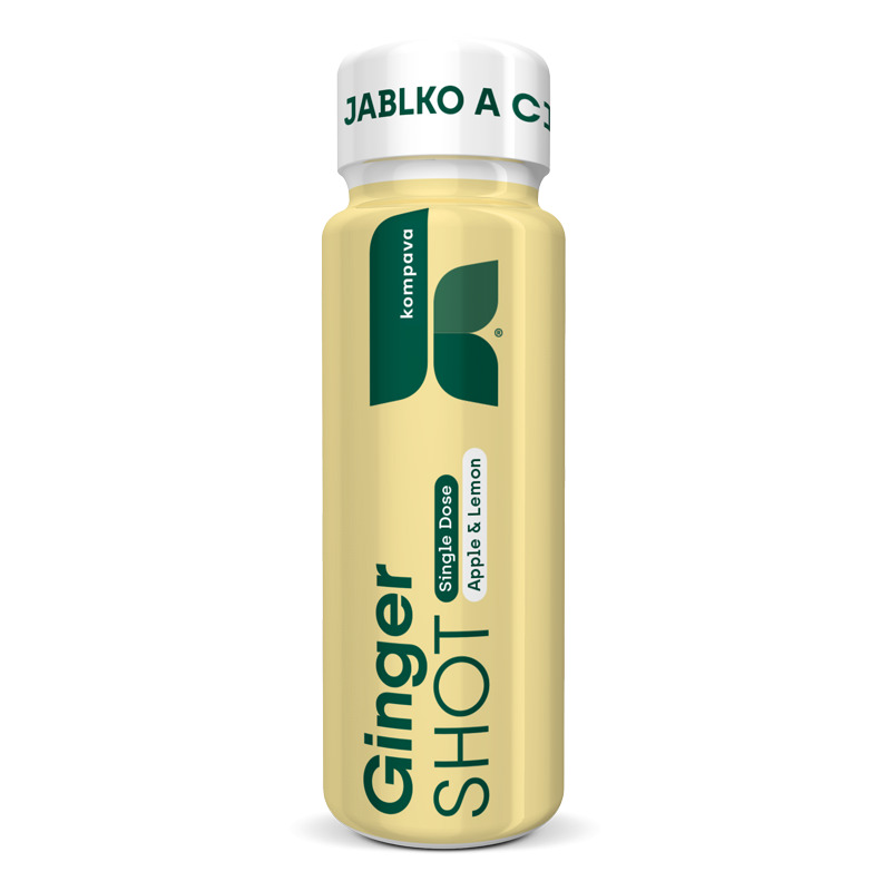 Kompava Ginger SHOT 60 ml/1 , citron
