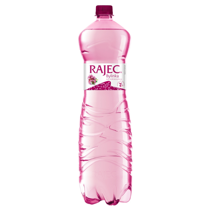 Ochucená voda Rajec neperlivá- mateřídouška, 6 x 1,5 l,