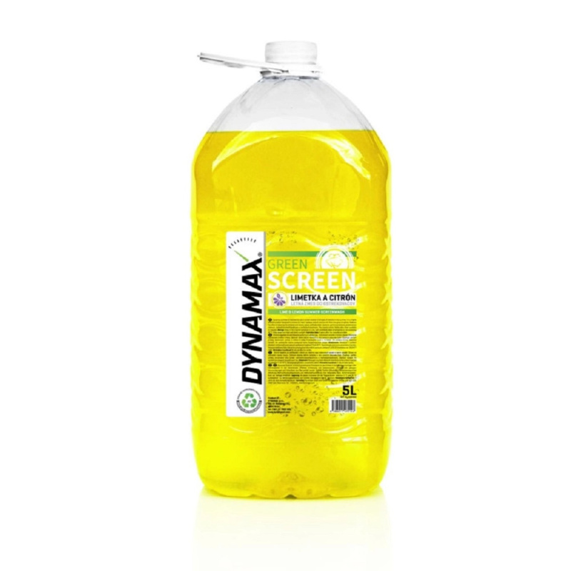 DYNAMAX Letní směs do ostřikovačů limetka a citrón 5 l