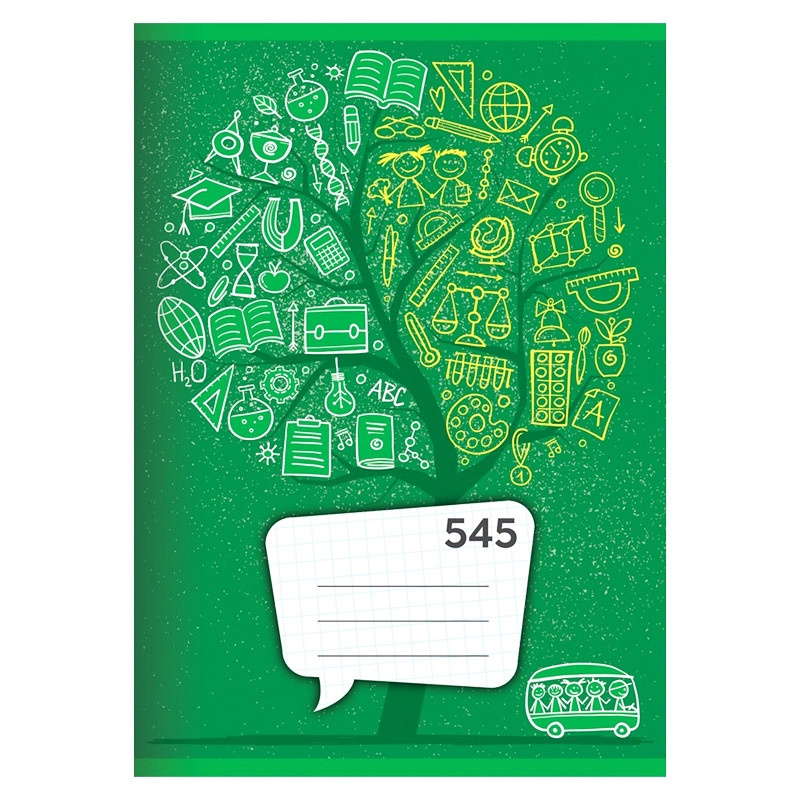 zošit A5 štvorčekový 40 listov