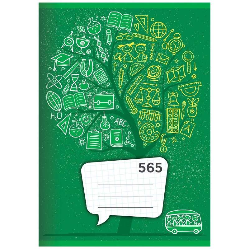 sešit a5, 60 listů – čtverečkovaný