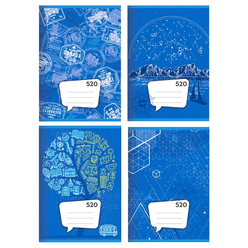 sešit a5 čistý 20 listů