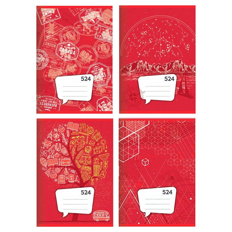 Sešit A5, 20 listů, linkovaný