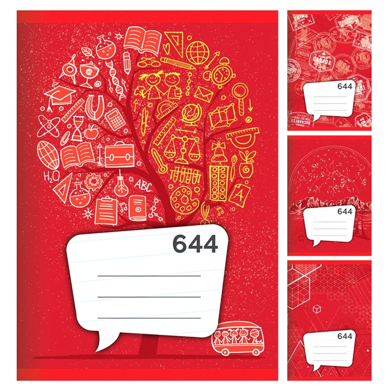 Sešit A6, linkovaný, 40 listů