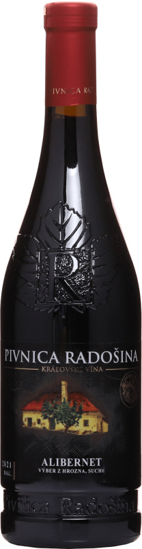Pivnica Radošina Alibernet 2021 13,5% 0,75l