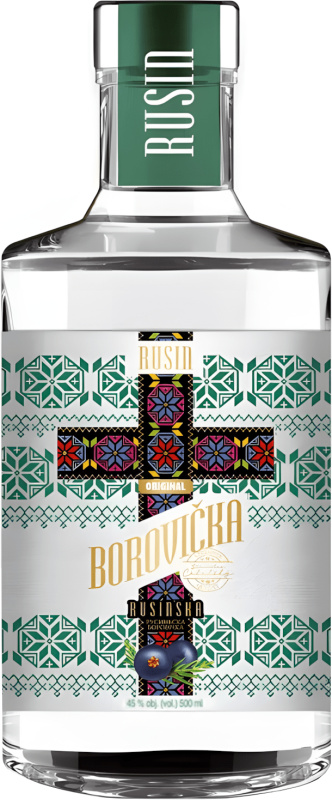 Vanapo Rusínska Borovička Originál 45% 0,5l