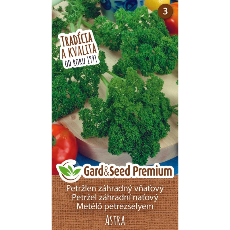 GardenSeed Premium Semínka Petržel zahradní naťový Astra