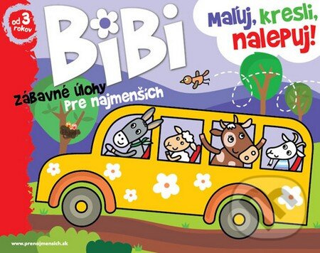 Bibi 5 - zábavné úlohy pre najmenších (Pracovný zošit pre deti od 3 rokov so samolepkami) - kniha z kategorie Hravé úlohy