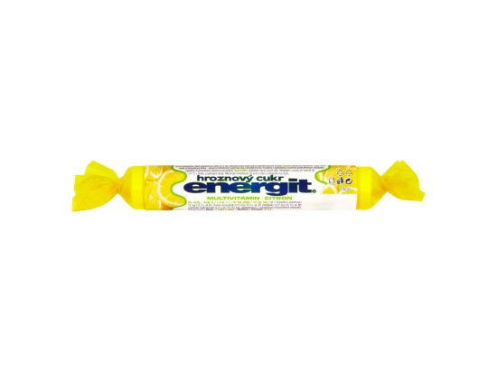 ENERGIT Hroznový cukr multivitamin jahoda 17 tablet