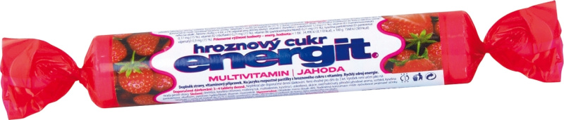 VITAR Energit Hroz. cukr multivit., 17 tab. jahoda