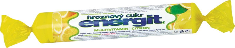 VITAR Energit Hroz. cukr multivit., 17 tab. citron