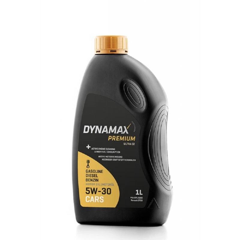 DYNAMAX Motorový olej Premium Ultra C2 5W-30, 1 l