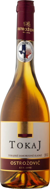 J&J Ostrožovič Tokajské samorodné 2013 13% 0,5l