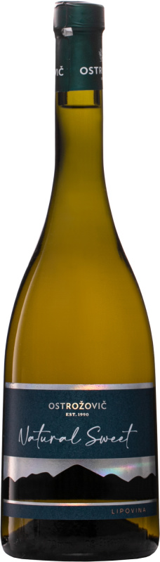 J&J Ostrožovič Natural Sweet Lipovina 2021 9% 0,75l
