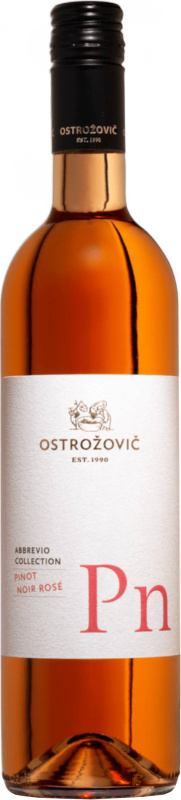 J&J Ostrožovič Abbrevio Collection Pinot Noir Rose 2024 12% 0,75l