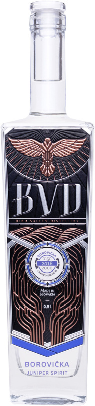 BVD Borovička 40% 0,5l