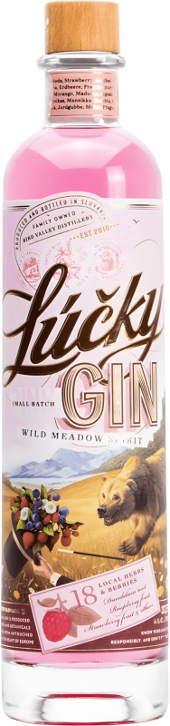 Lúčky Gin Pink 37,5% 0,7l