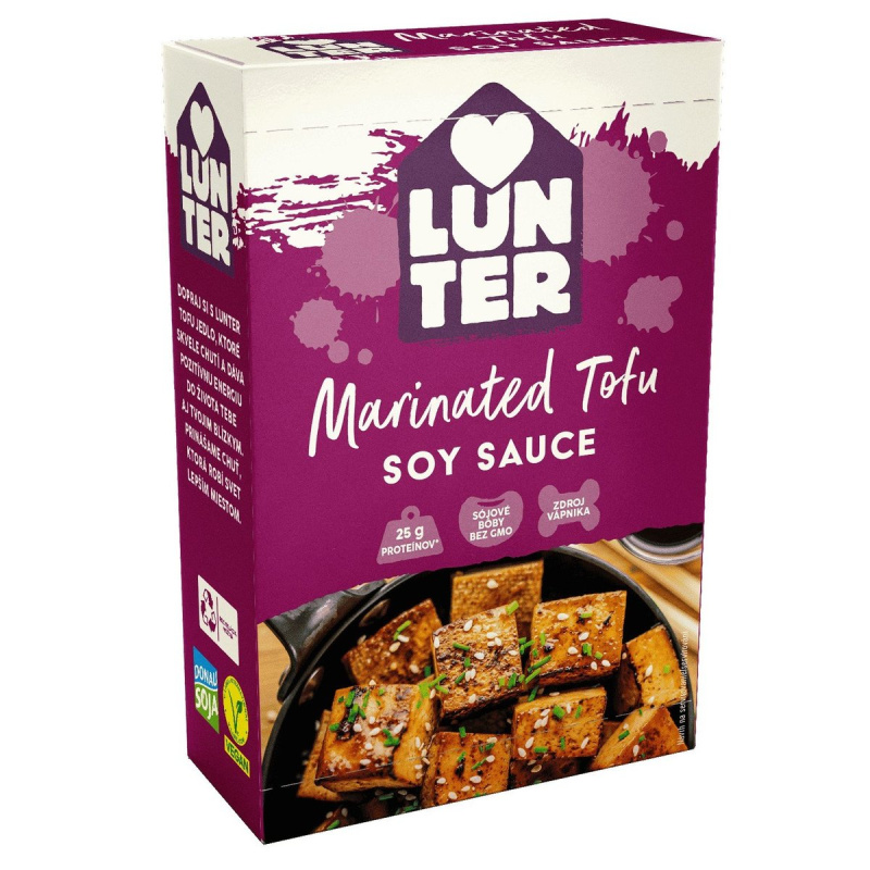 Lunter Tofu marinované soy sauce
