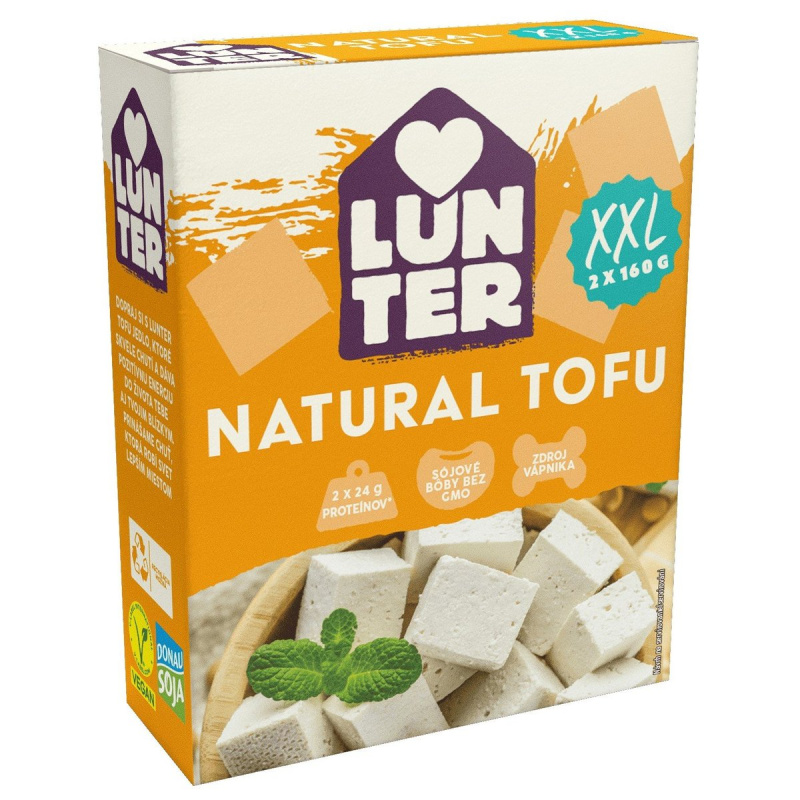Lunter Tofu natural XXL 2×160 g