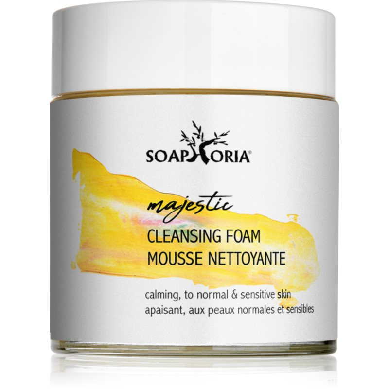 Soaphoria Care Majestic Cleansing Foam hydratační a uklidňující čisticí pěna na citlivou pleť 100 ml