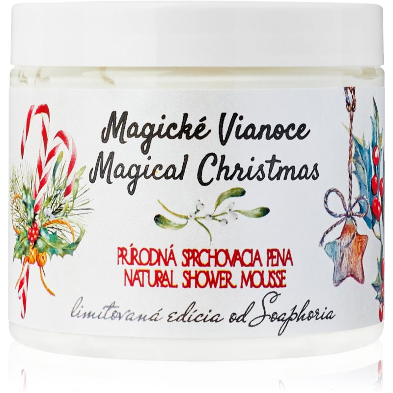 Soaphoria Magical Christmas Natural Shower Mousse sprchová pěna 200 ml