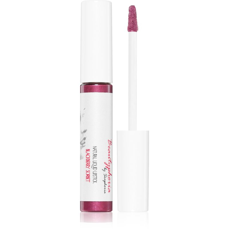 Soaphoria Beautyphoria Liquid Lipstick tekutá rtěnka odstín Blackberry Sorbet 7 g