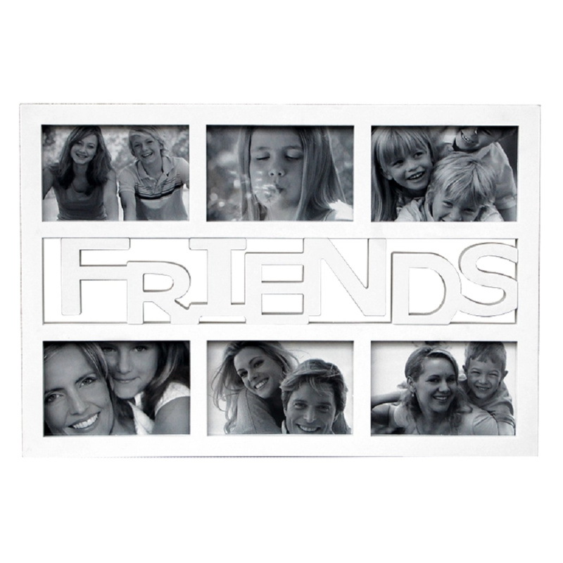 FALC Multirám na 6 fotek, bílý, 10 x 15 cm