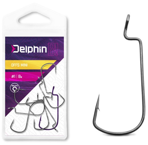 Delphin háčky b! offs mini 8 ks - 4