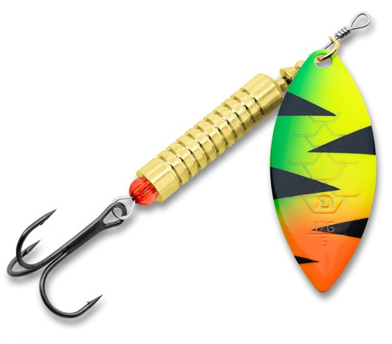 Delphin třpytka rotačka spear perchy - 3 g vel. 0