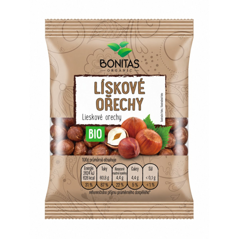 Bonitas BIO Lískové ořechy