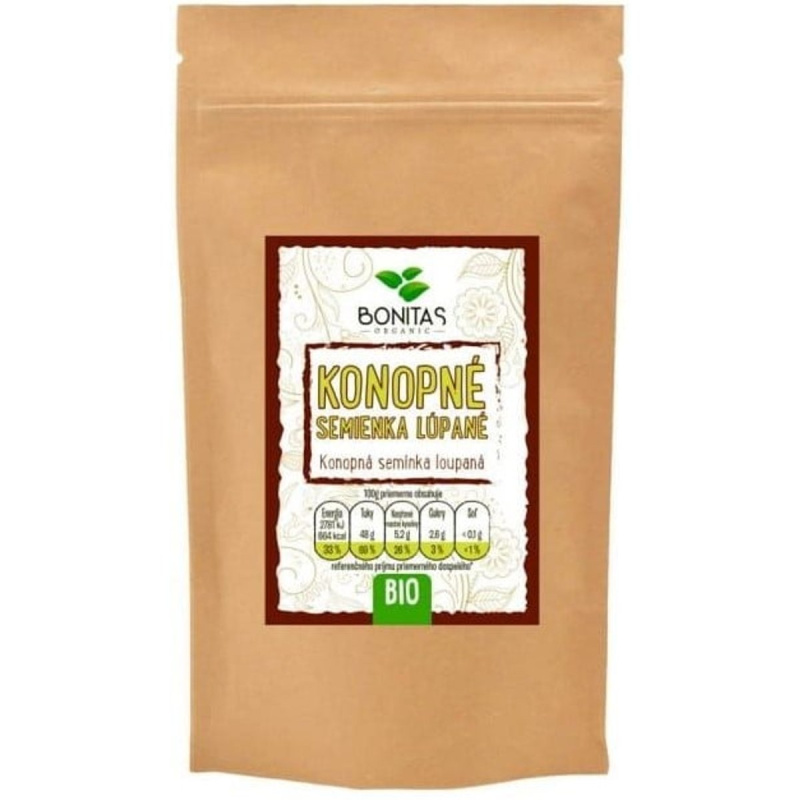 Bonitas BIO Konopná semínka loupaná