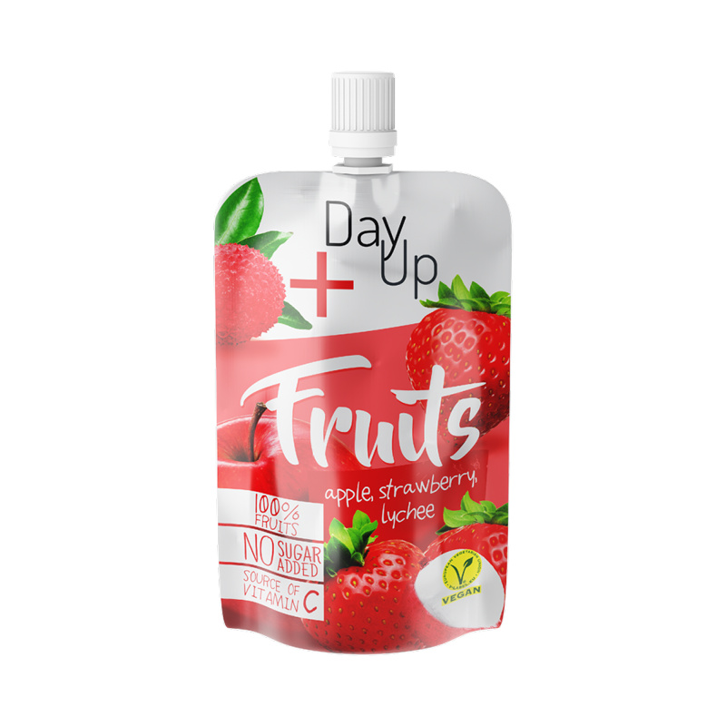 Day Up Ovocná kapsička jablko, jahoda a liči 100 g