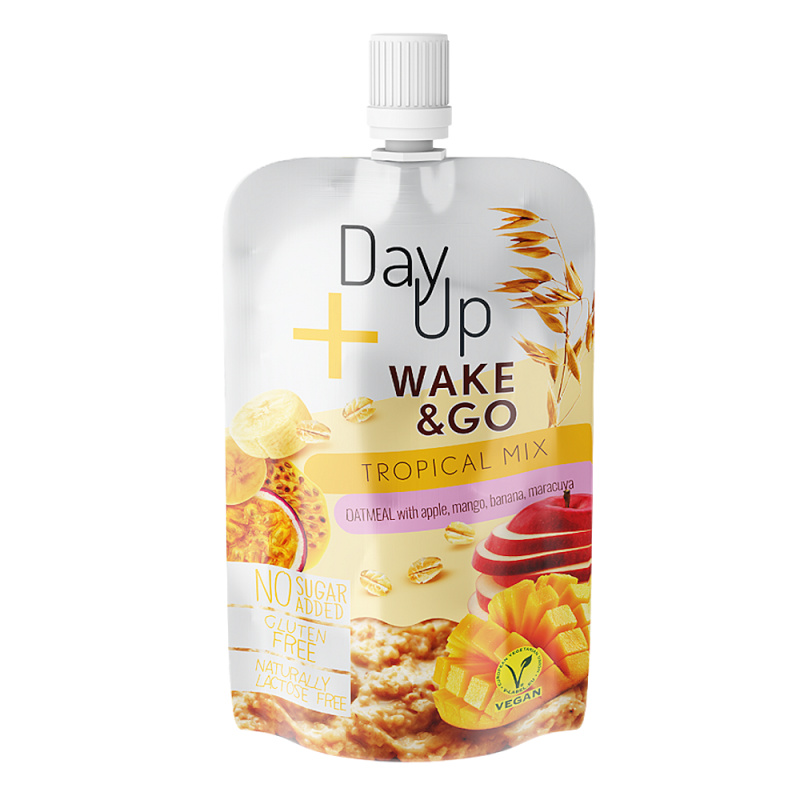 Day Up Ovocná kapsička tropický mix a oves 120 g