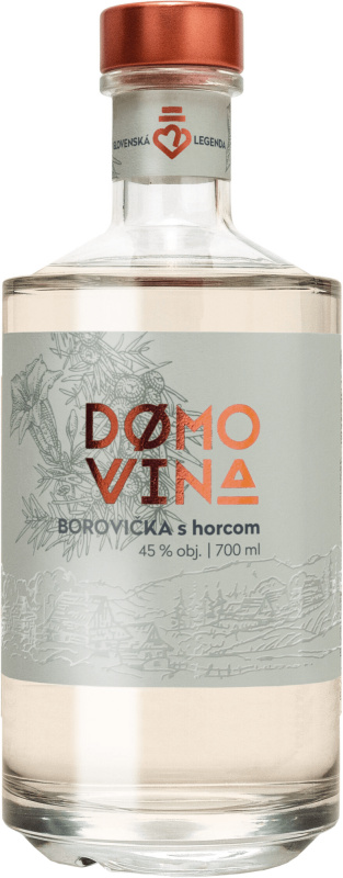 Domovina Borovička s hořcem 45% 0,7l
