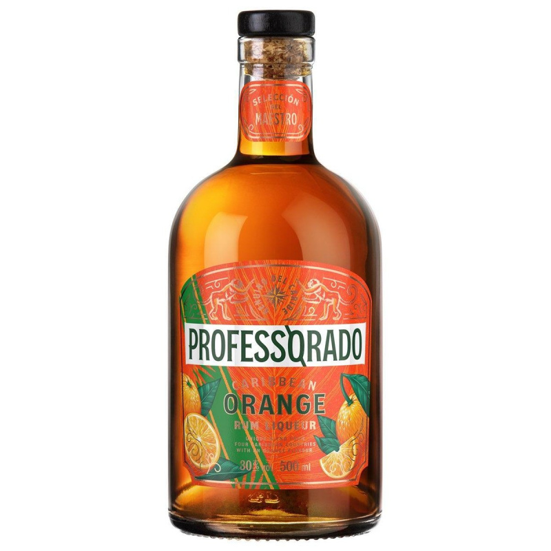 Professorado Caribbean Orange Rum Liqueur 30% obj.