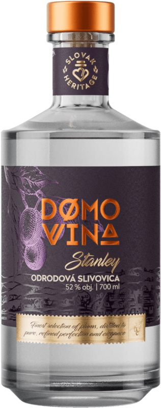 Domovina Odrodová Slivovica Stanley 52% 0,7l