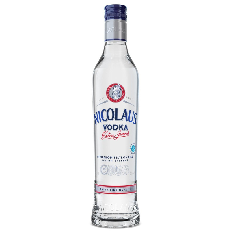 Nicolaus vodka extra jemná 37,5 % obj.