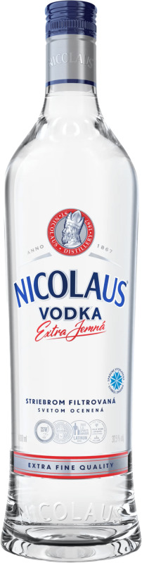Nicolaus Vodka Extra Jemná 1l 37,5%