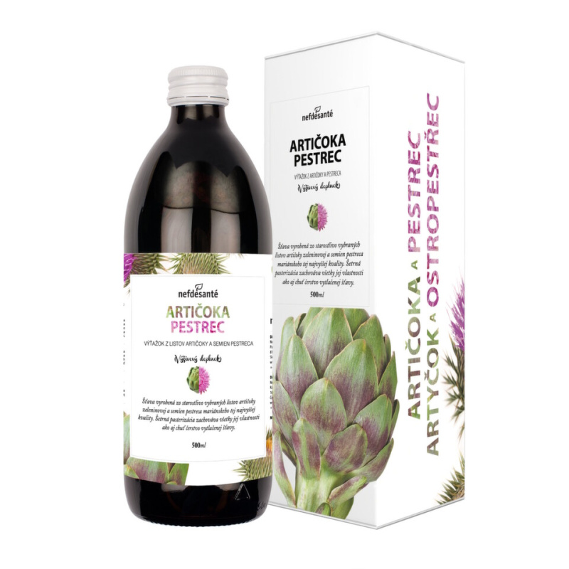NefdeSanté Artyčok a Ostropestřec 500ml