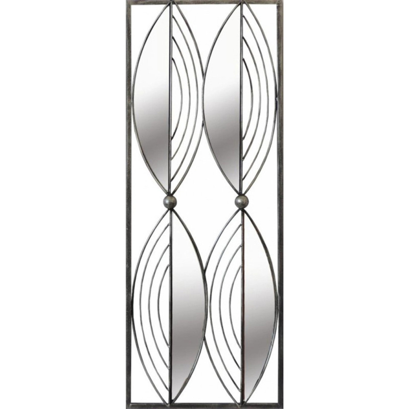 FALC Nástěnná kovová 3D dekorace 30 x 75 x 3,8 cm