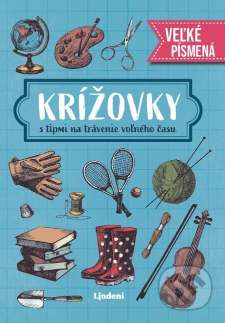Krížovky s tipmi na trávenie voľného času - veľké písmená Lindeni