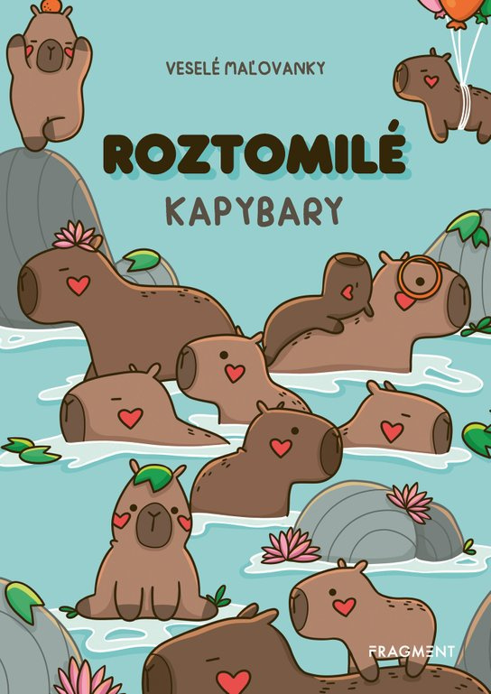 Roztomilé kapybary (Veselé maľovanky) - Mafalda Mota