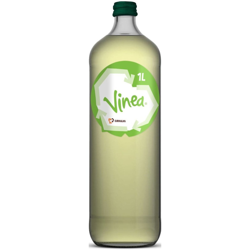 Cirkulka Vinea bílá sklo