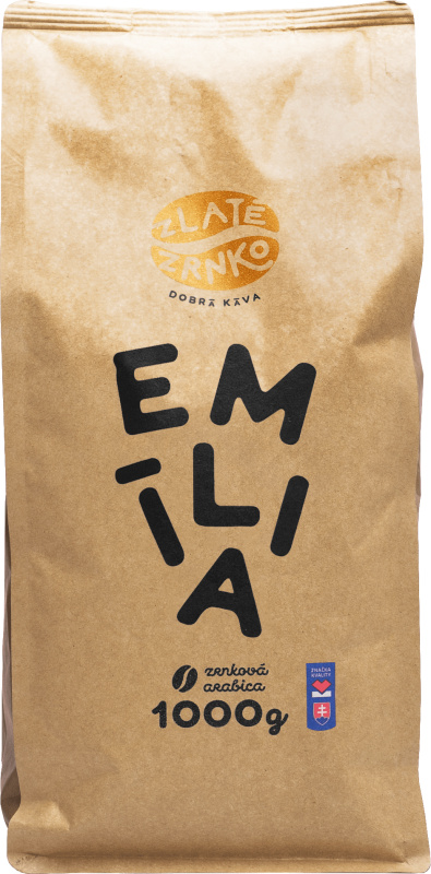 Káva Emília Zlaté Zrnko 1000g