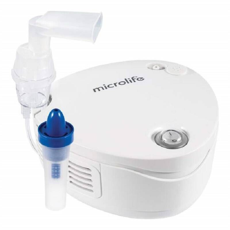 Inhalátor kompresorový Microlife NEB210 / 0,4 ml/min. / 2,08 µm / bílá Varianta: ivi1