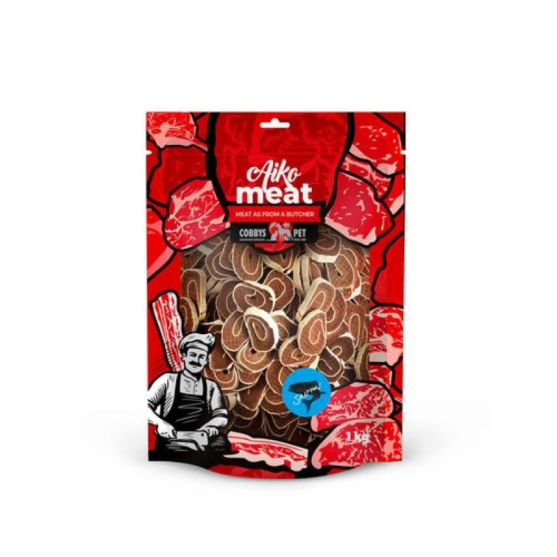 Cobbyspet AIKO Meat sushi z lososa 1kg