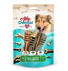 Dental Dual color toothbrush M  10cm/7ks