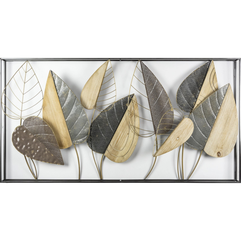 FALC Nástěnná kovová 3D dekorace 19SMB0690, 135 x 70 x 7 cm