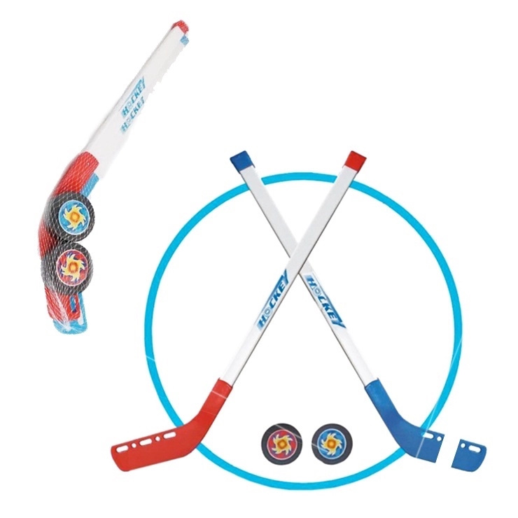 hokejový set ice – 2 hokejky a 2 puky